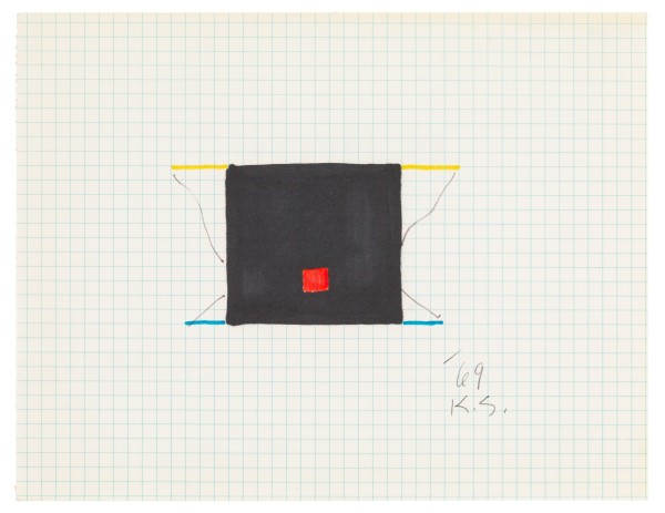 Keith Sonnier, Study for Ba-O-Ba, 1969