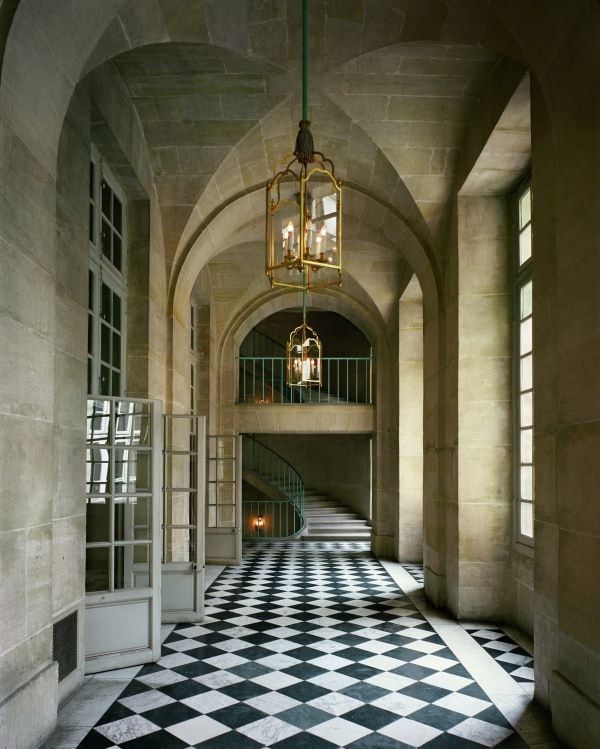 Robert Polidori, Escalier de L'Opéra Royal, ANR.02.066, Aile du Nord - R.d.C, Château de Versailles, Versailles, France, 1988