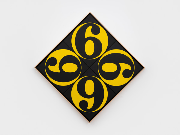 Robert Indiana, The Four Sixes, 2002