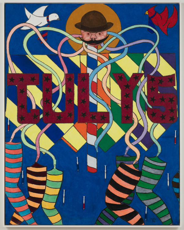 William N. Copley, It's Raining in Chicago (also known as 'July 5'), 1982