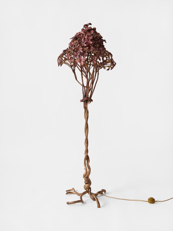 Julie Hamisky, Torchère nuage lilas, 2024