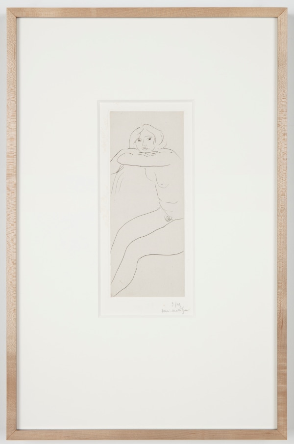 Henri Matisse, Nu assis, bras croisés supportant la tête (Seated Nude, Arms Crossed Supporting the Head), 1929