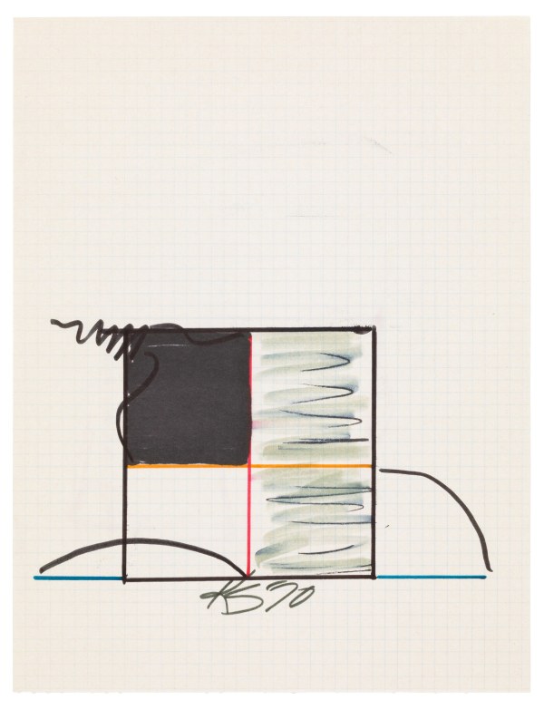Keith Sonnier, Study for Ba-O-Ba, 1970