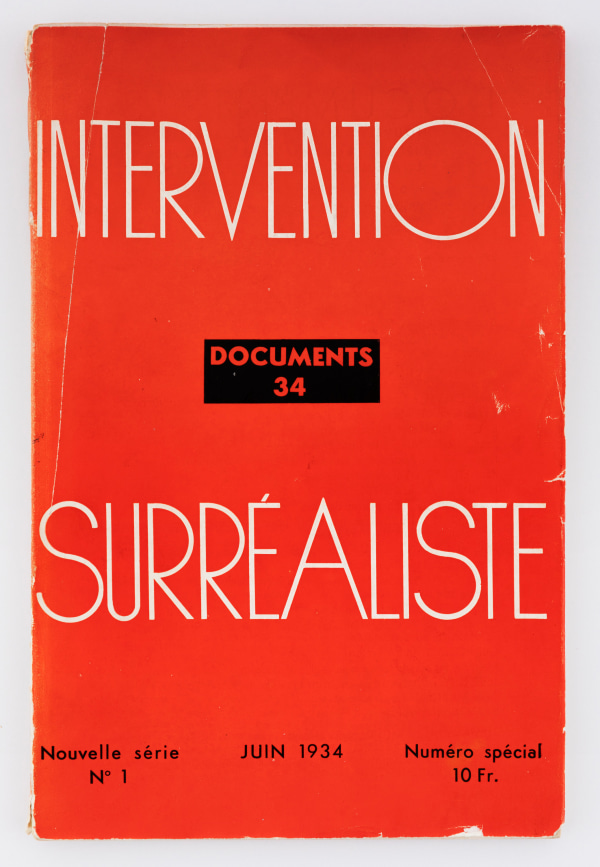 Duponchelle, Intervention Surréaliste, Documents 34, June 1934