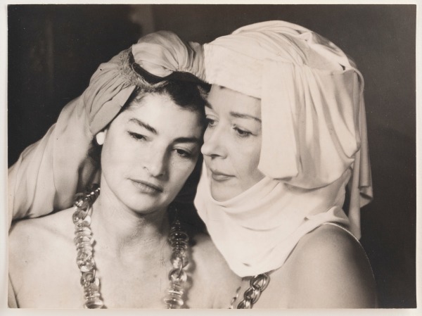 Man Ray, Juliet Man Ray and Dorothea Tanning, c. early 1950s