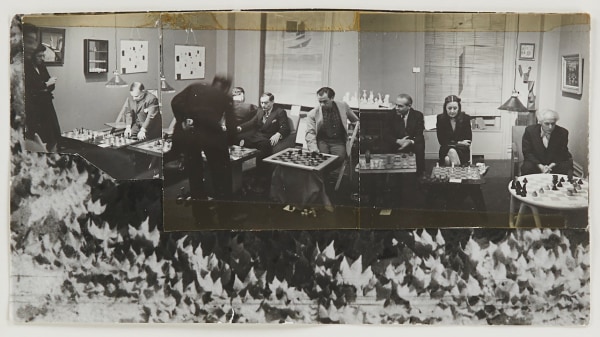 Dorothea Tanning, Chess Tournament at Julien Levy Gallery, January 6, 1945, 1945