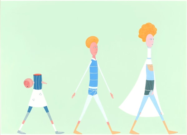 Laylah Ali, Untitled (Acephalous series), 2015