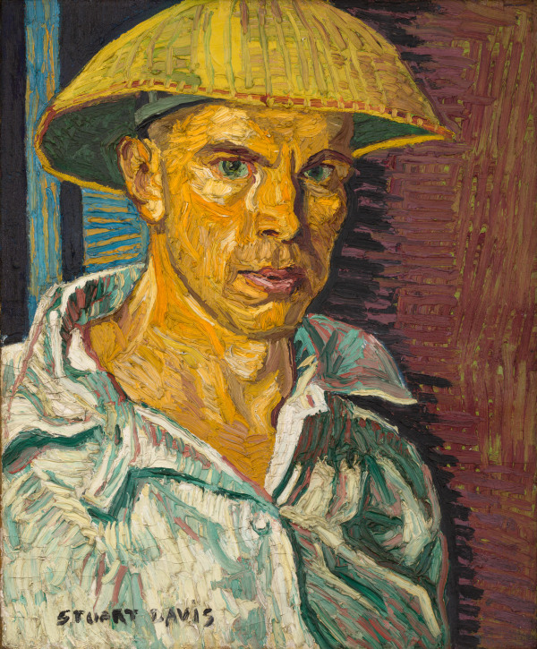 Stuart Davis, Self Portrait, 1919