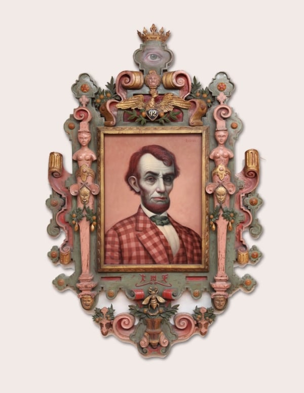 Mark Ryden, Pink Lincoln (#92), 2010