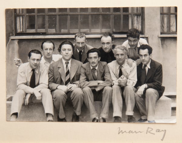 Man Ray, Surrealists at Tristan Tzara’s House, c. 1930
