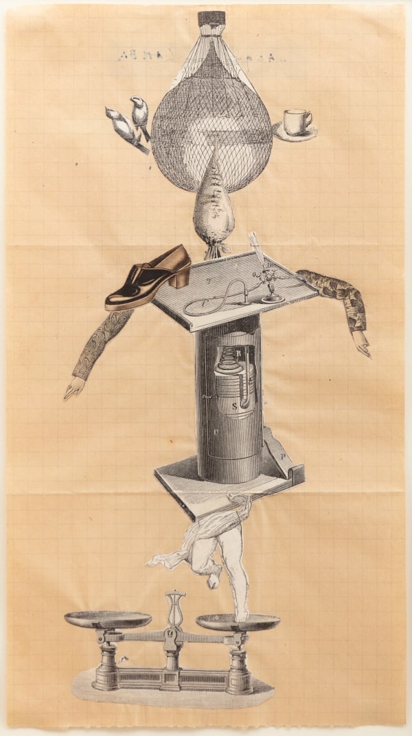 Jacqueline Lamba, Yves Tanguy, André Breton, Cadavre exquis, 1938