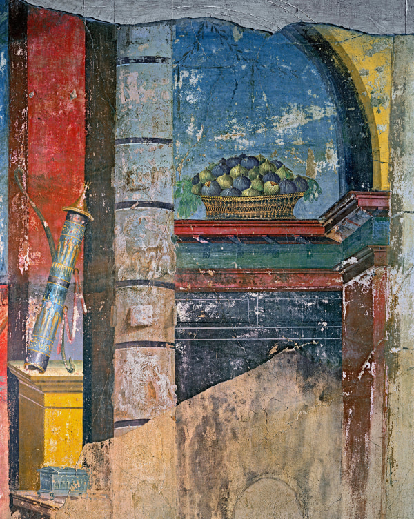 Robert Polidori, Basket of figs, Villa Poppaea, Oplontis, Italia, 2017