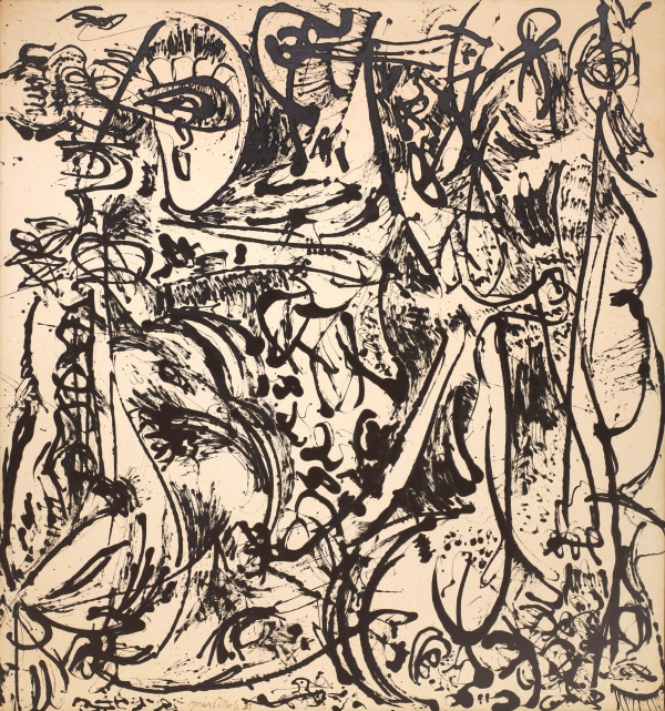 Jackson Pollock, Echo: Number 25, 1951 The Museum of Modern Art, New York Acquired through the Lillie P. Bliss Bequest (by exchange) and the Mr. and Mrs. David Rockefeller Fund (241.1969)