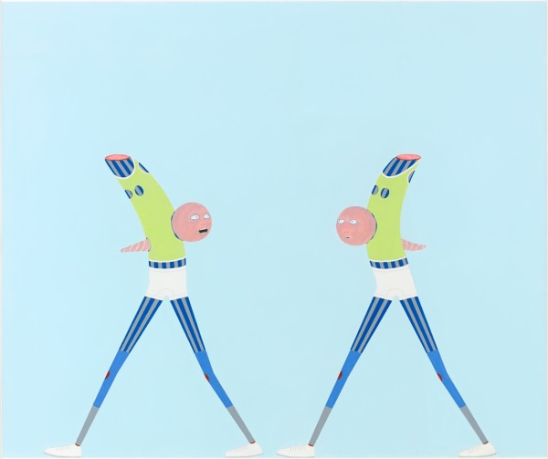 Laylah Ali, Untitled (Acephalous series), 2015