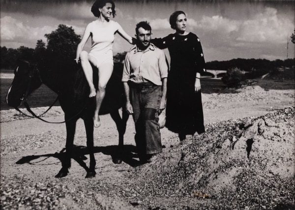 Man Ray, Still from the uncompleted Man Ray film, "Essai de simulation du délire cinématographique", 1935