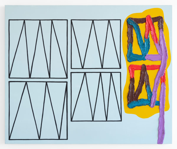 Jonathan Lasker, The Happiness of Cannibals, 1991