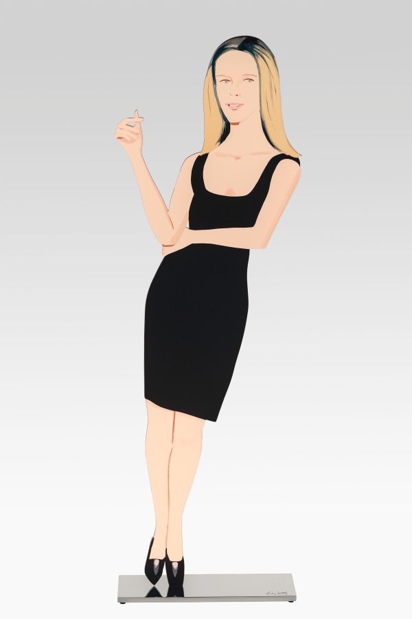 Alex Katz, YVONNE (BLACK DRESS SERIES OF 9), 2017