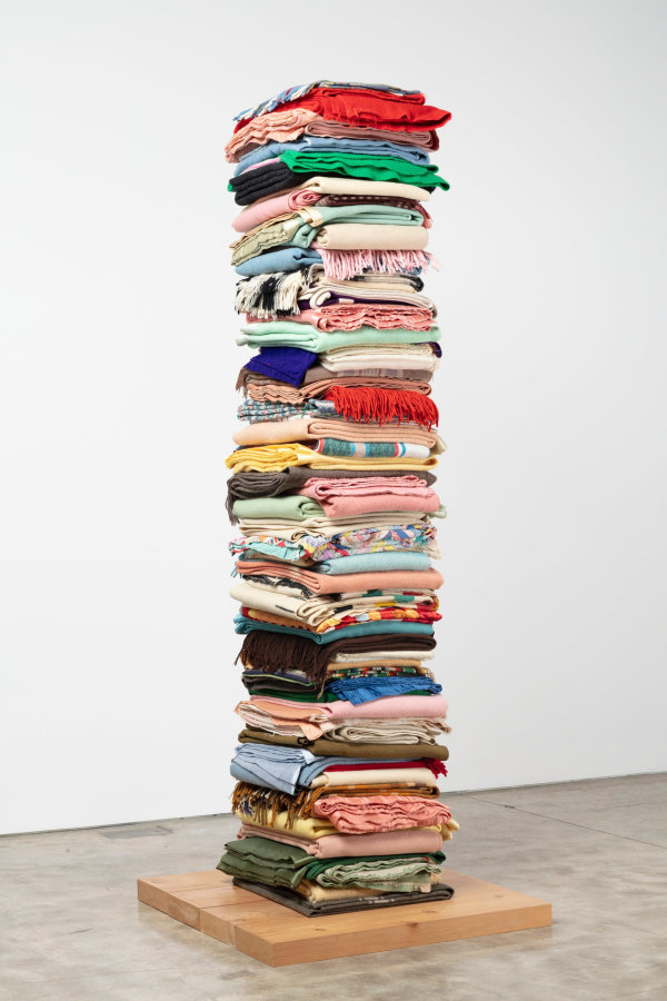 Marie Watt, Blanket Story: Indian Territories, Round Dance, Grandmother, 2016