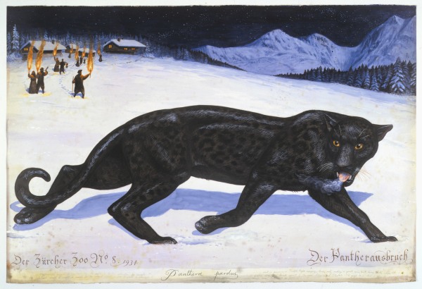 Walton Ford, Der Pantherausbruch, 2001