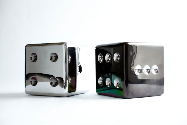 Mattia Bonetti, Lucky side table/stool, 2013