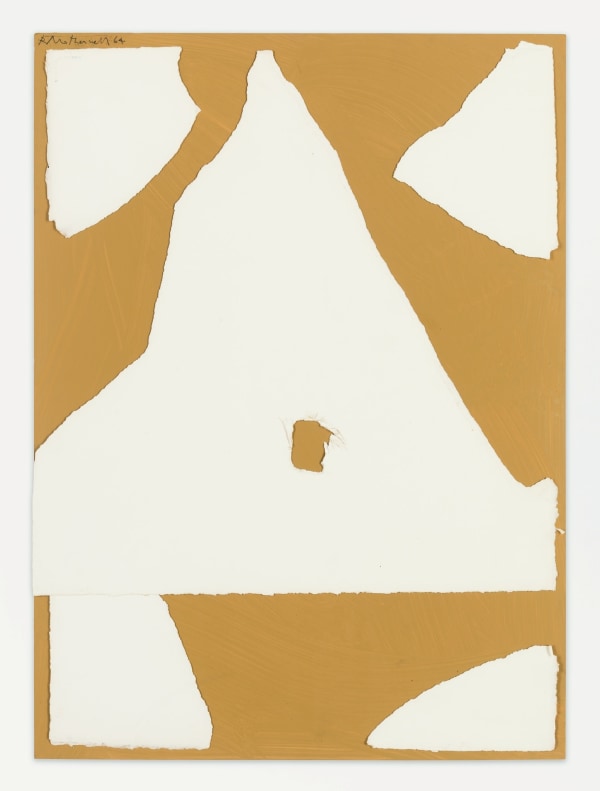 Robert Motherwell, In White with Four Corners, 1964