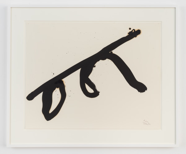 Robert Motherwell, Drunk with Turpentine, 1979