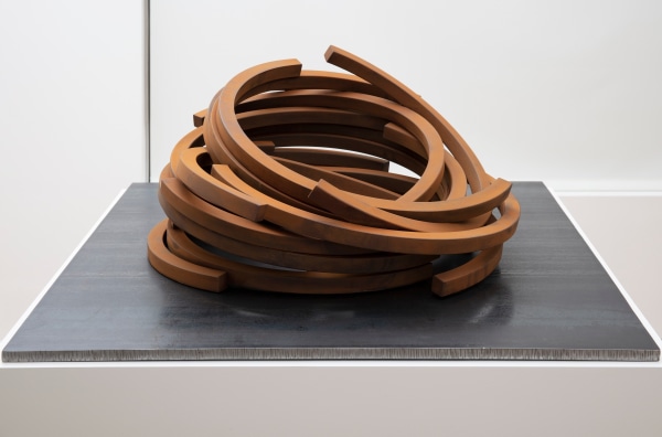 Bernar Venet, 215.5° Arc x 17, 2022