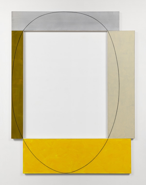 Robert Mangold, 4 Color Frame Painting #13, 1985