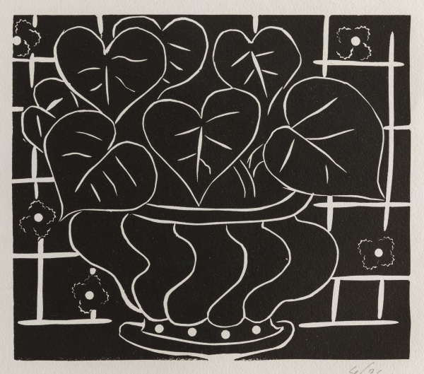 Henri Matisse, Corbeille de bégonias I (Basket of Begonias I), 1938