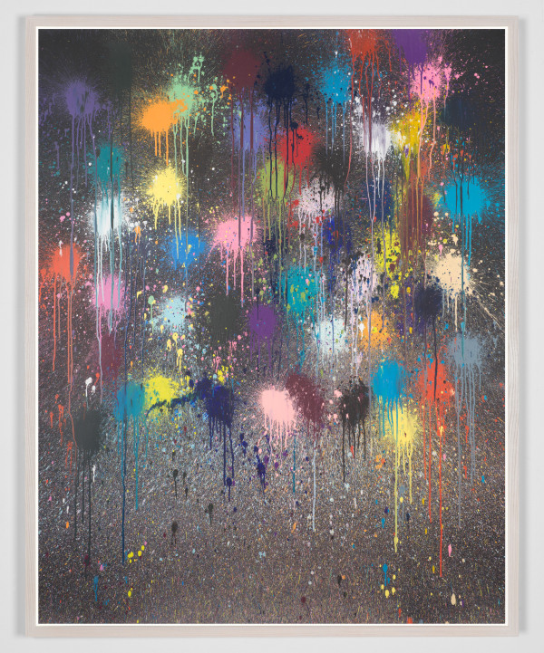 Ian Davenport, Sparkler, 2020