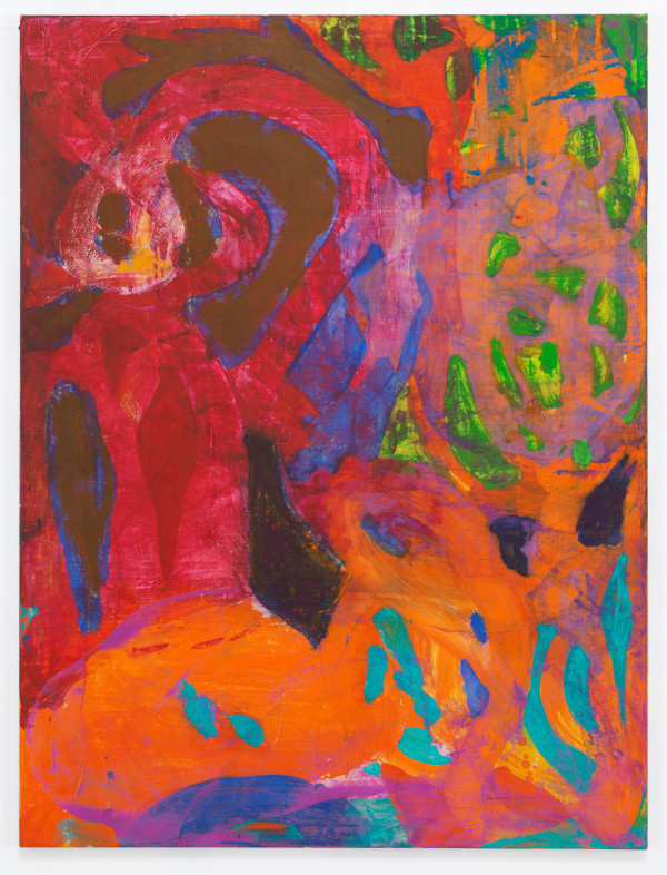 Bill Jensen THE MIRROR (TARKOVSKY)2006-09 Oil on canvas 53 x 40 in 134.6 x 101.6 cm