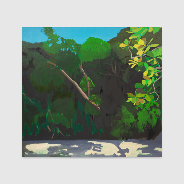 Paul Anthony Smith Frenchman2025 Oil and oil stick on canvas 78 x 84 in. (198 x 213.4 cm)