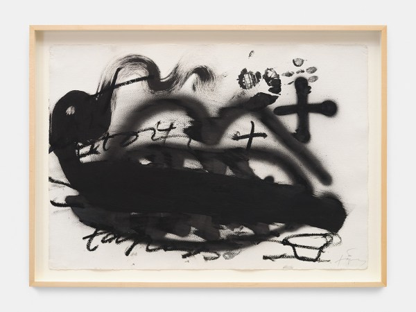 Antoni Tàpies, Boca negra, 1996