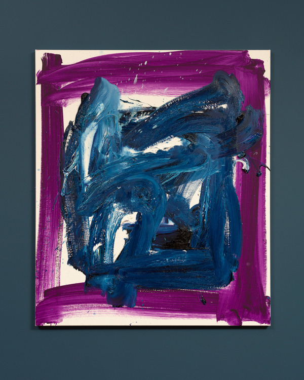 Armen Eloyan Numbered Painting (II)2021 Oil on canvas 40 ⅛ x 34 ¼ in. (102 x 87 cm)