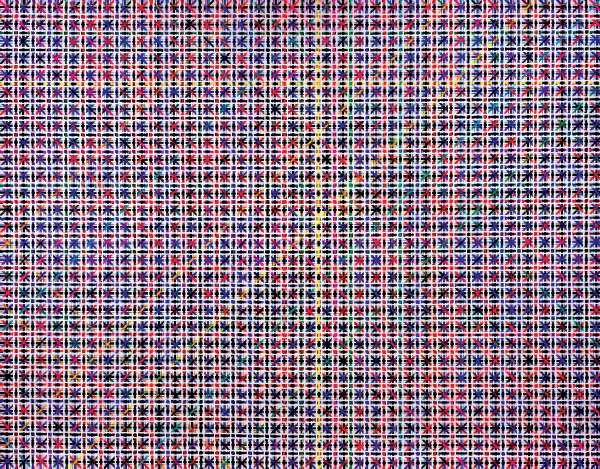 Ding Yi, Appearance of Crosses 1991-3, 1991