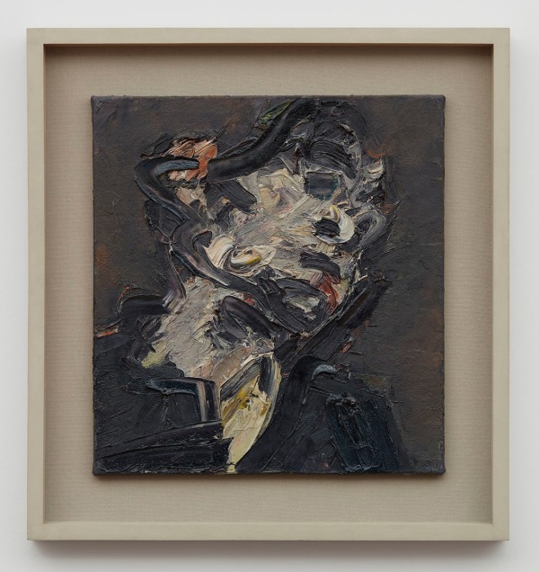 Frank Auerbach Head of JYM1984-5 Oil on canvas 26 x 24 in. (66 x 61 cm)