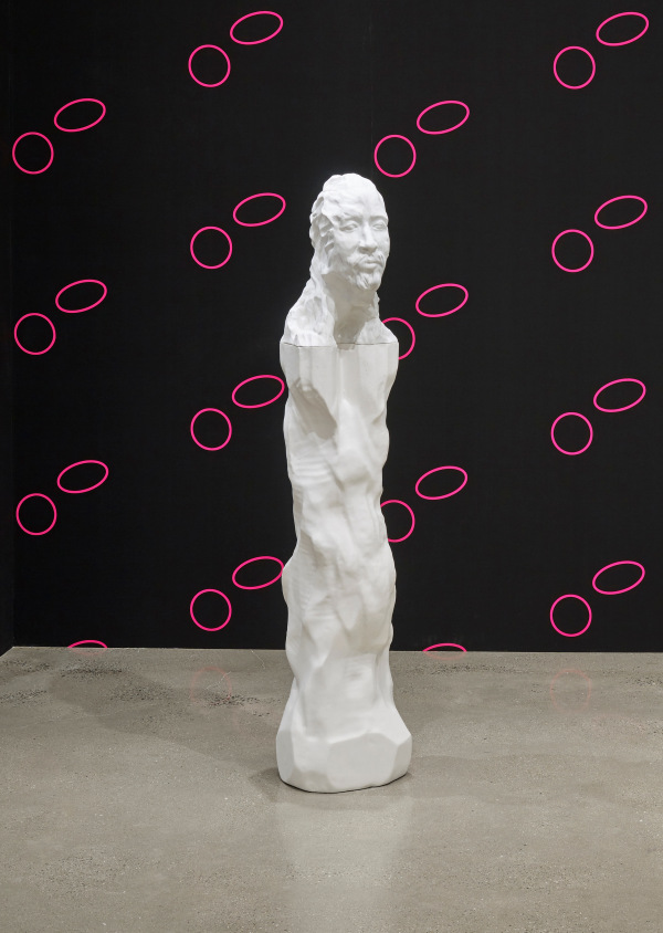 Shezad Dawood Kalimpong (Ekai Kawaguchi)2016 Ed. of 3 Bronze and concrete 63 1/8 x 12 3/4 x 13 in 160.3 x 32.4 x 32.9 cm