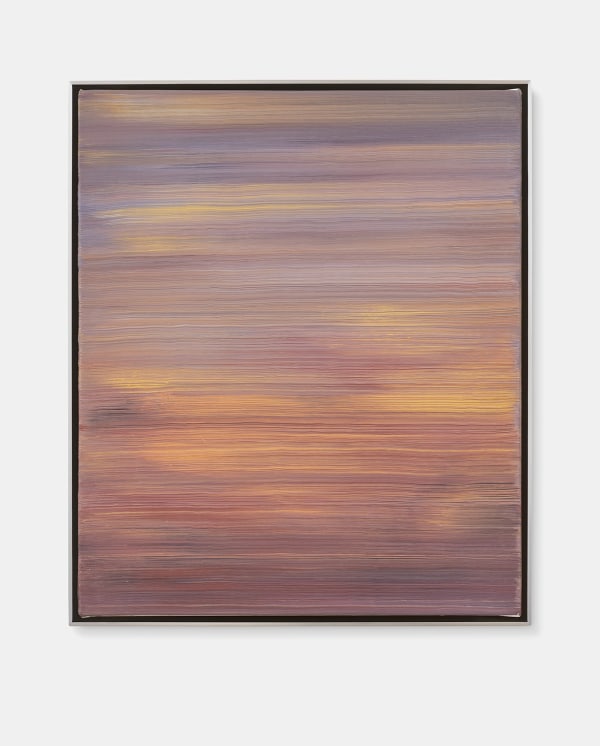 Richard Patterson Dusk2019 Oil on linen 16 x 13 ½ in. (40.6 x 34.3 cm)