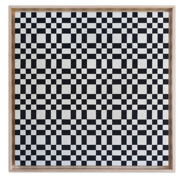 Eduardo Terrazas 2.852016 Wool yarn on wooden board covered with Campeche wax 47 1/4 x 47 1/4 x 1 3/8 in 120 x 120 x 3.5 cm framed: 130 x 130 x 7 cm