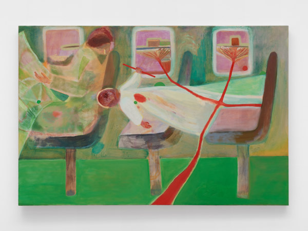 Gabriella Boyd Brake2021 Oil on canvas 39 3/8 x 59 1/8 in. / 100 x 150 cm