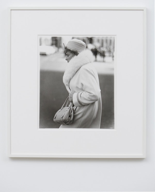 Diane Arbus, A woman passing on the street, N.Y.C. 1971, printed later