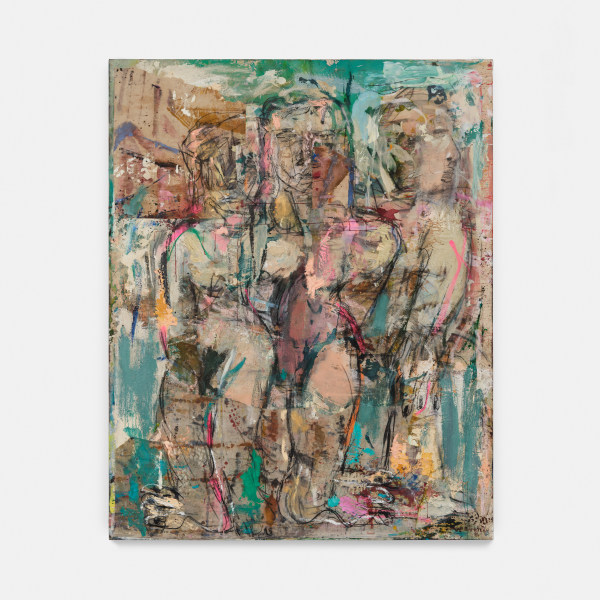 Daniel Crews-Chubb, Out of Chaos XIV (Venetian Green), 2025