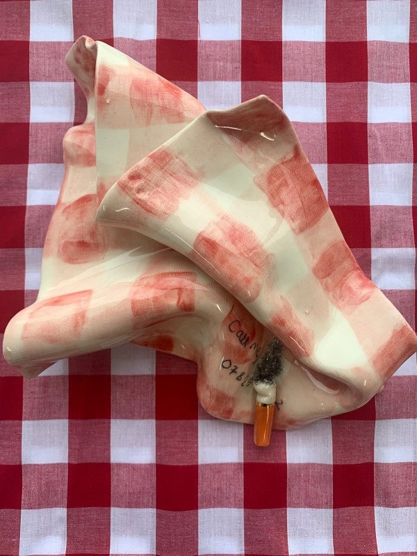 Alma Berrow, Check Napkin Call Me, 2021