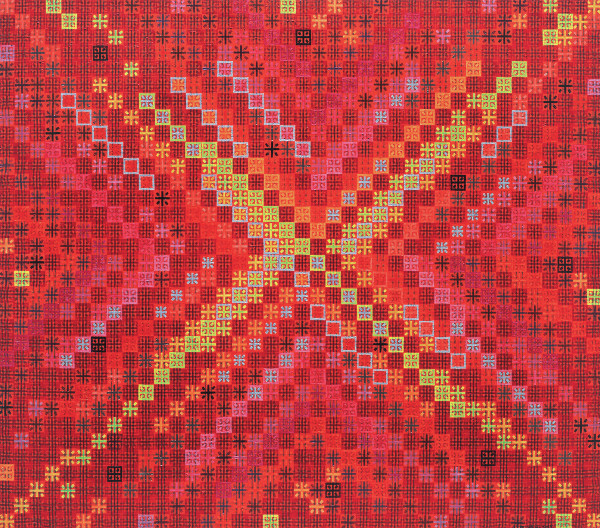 Ding Yi, Appearance of Crosses 2009-4, 2009