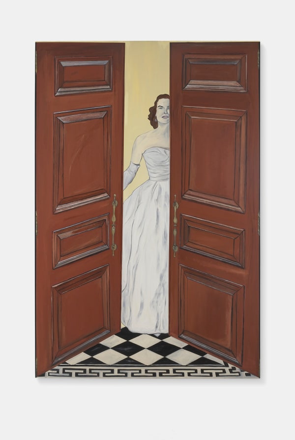 Honor Titus Warm Canto2022 Oil on canvas 72 x 48 in. (182.9 x 121.9 cm)