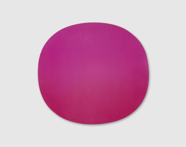 Rupprecht Geiger, Pink Oval (773/85), 1985