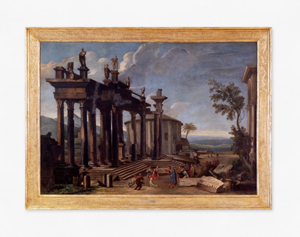 Roman Architectural Fantasy - Resurrection of Lazarus