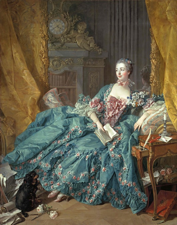 François Boucher - Madame de Pompadour, 1756