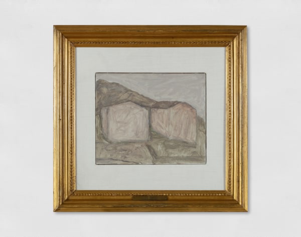 Painting representing the Landscape of Grizzana