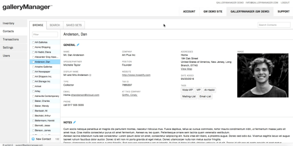 Adding and Editing Contacts